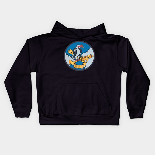 824th Bomb Squadron, 484th Bomb Group - 15th AAF wo Txt X 300 Kids Hoodie by twix123844